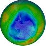 Antarctic Ozone 1993-08-29